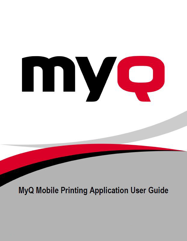 MyQ Mobile Printing App User Guide, Bauernfeind Business Technologies, Wisconsin, WI, Kyocera, KIP, FP, Konica Minolta, MBM, Dealer, Copier, Printer, MFP