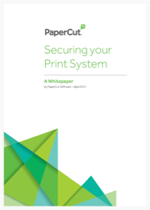 Security Whitepaper, Papercut MF, Bauernfeind Business Technologies, Wisconsin, WI, Kyocera, KIP, FP, Konica Minolta, MBM, Dealer, Copier, Printer, MFP